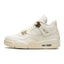 Air Jordan 4 Sail Metallic Gold