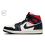 Air Jordan 1 Mid Black Gym Red