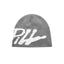 Purpill Main Logo Beanie Grau